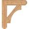 Ekena Millwork Westlake Craftsman Smooth Bracket, Western Red Cedar, 5 1/2"W x 28"D x 32"H BKT06X28X32WTL04SWR - alternate 3